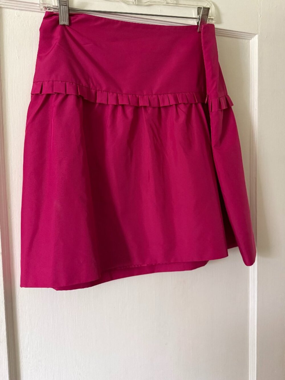 Loft Hot Pink A Line Skirt Size 8